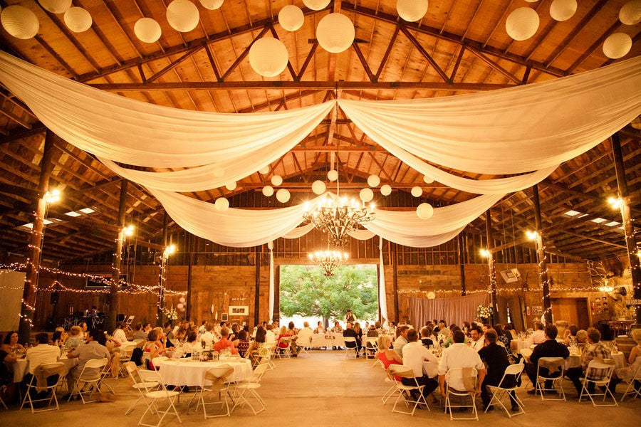 Paper Lantern - White In Setting 1