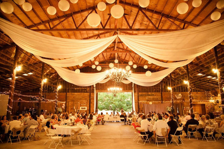 Paper Lantern - White In Setting 1