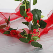 Artificial Red Rose Bouquet 3cm Flower Close Up Of Flower 1