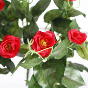Artificial Red Rose Bouquet 3cm Flower Close Up Of Flower 2