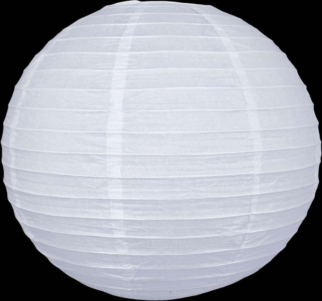 White Chinese Paper Lanterns | Luna Wedding & Event Supplies
