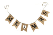 CLEARANCE Bunting - Mr & Mrs Flags