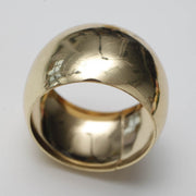 Gold Napkin Ring - Classic Luxe Style. Without Napkin