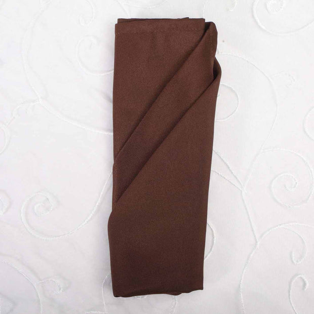 Cloth Napkins - Chocolate Brown (50x50cm)