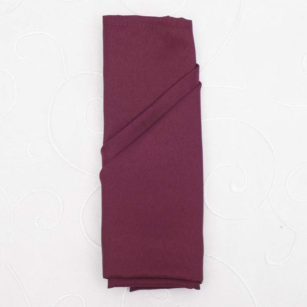 Cloth Napkins - Plum (50x50cm)