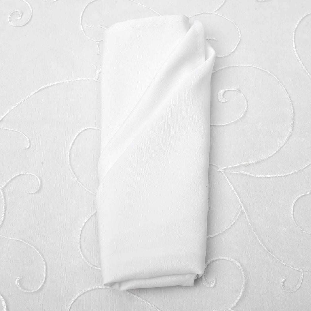 Cotton Napkins - White (50x50cm)