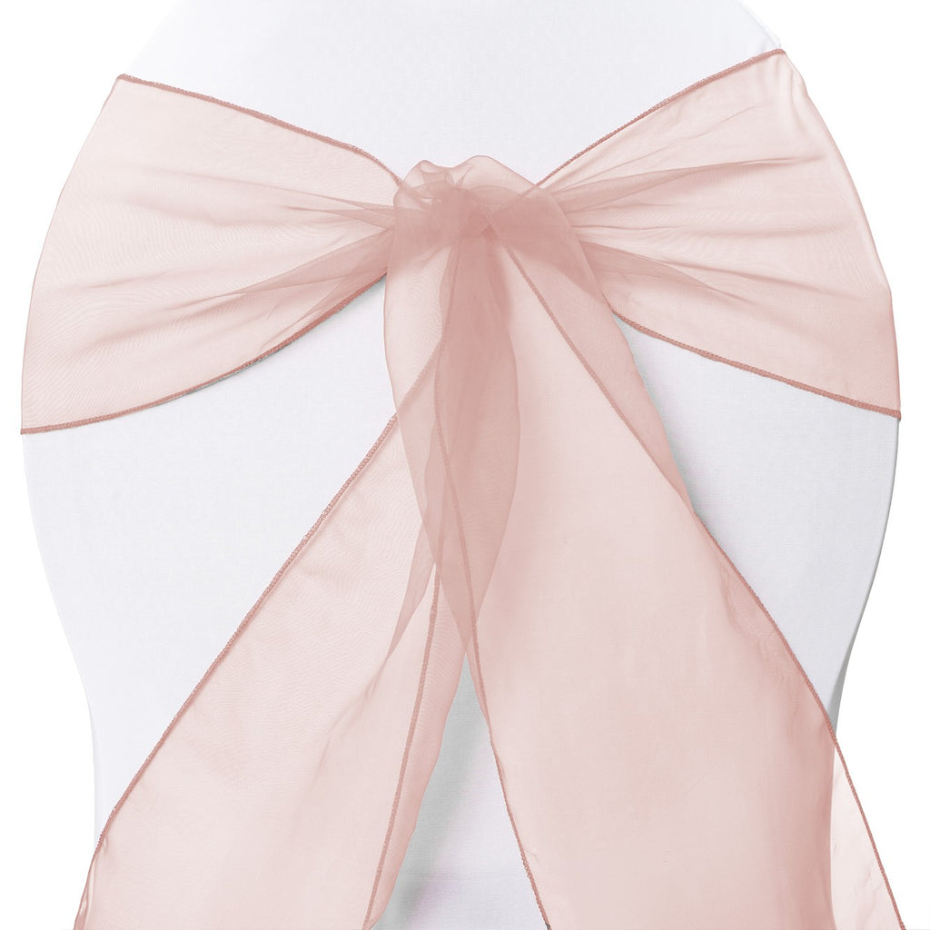 Blush shop chair sashes