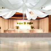 12 Piece Chiffon Ceiling Draping with Centre Ring