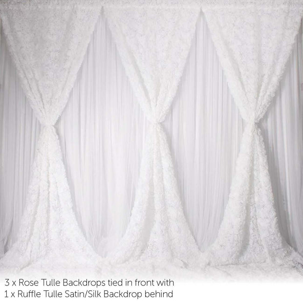 Stand Set for 3x3m Backdrop With Example Backdrop
